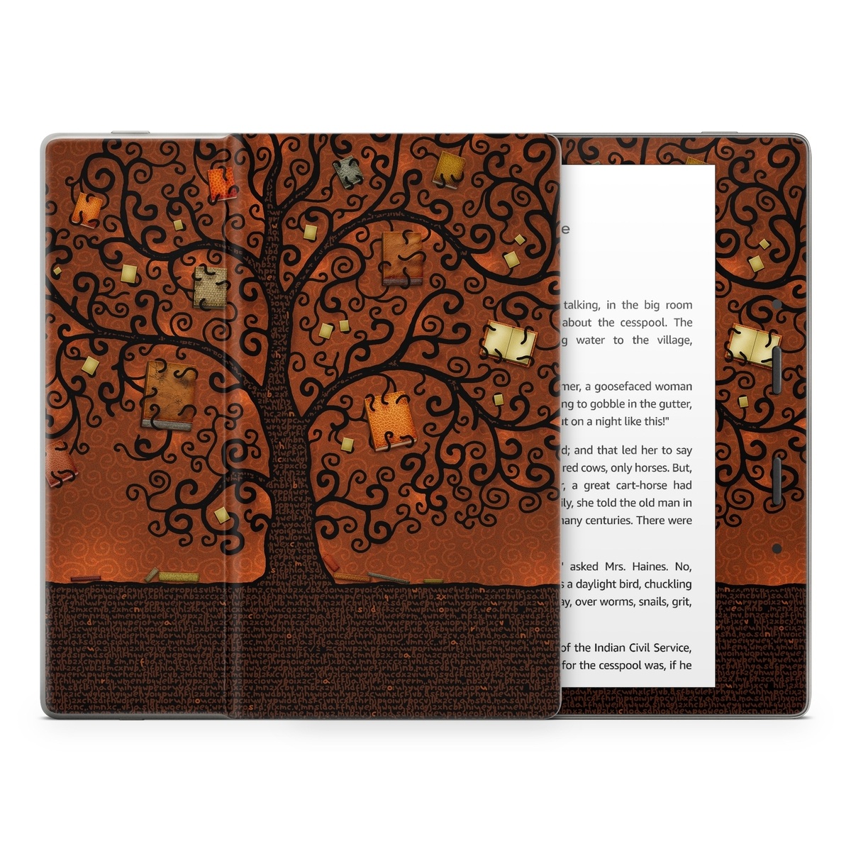 Amazon Kindle Oasis Skin - Tree Of Books (Image 1)