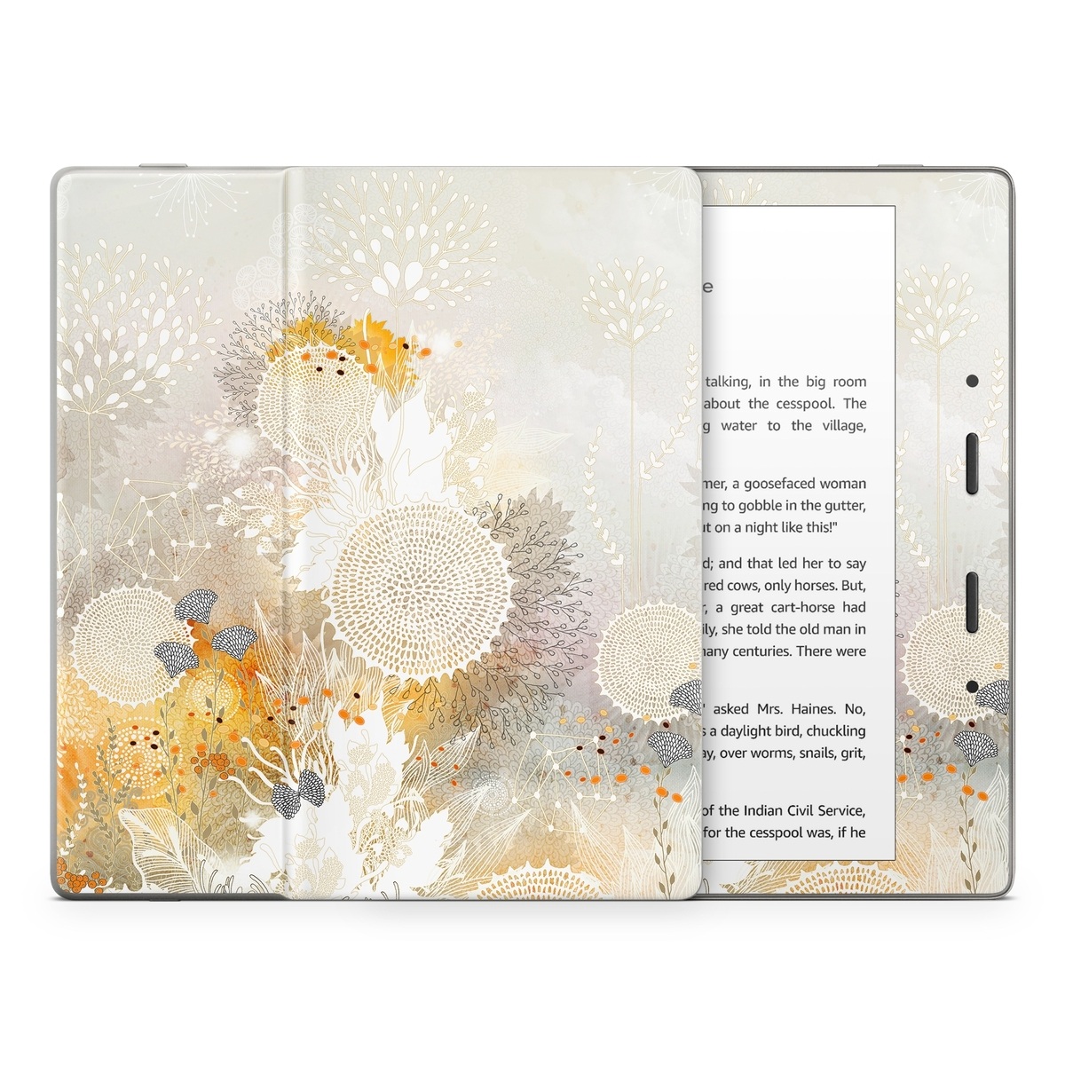 Amazon Kindle Oasis Skin - White Velvet (Image 1)