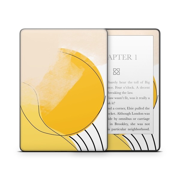 Kindle Paperwhite Skin - Abstract Yellow