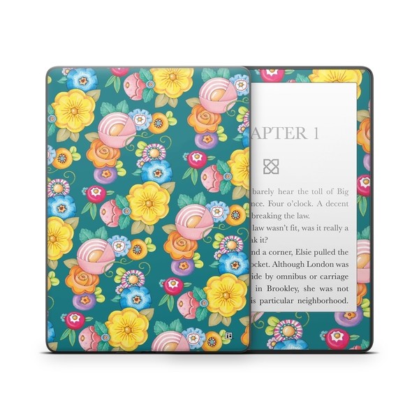 Kindle Paperwhite Skin - Act Right Flowers