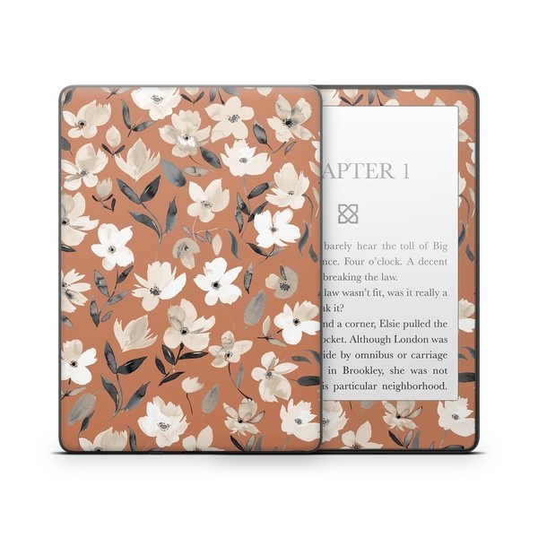 Kindle Paperwhite Skin - Fresh Flowers Copper