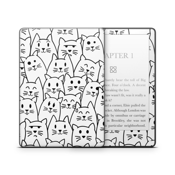 Kindle Paperwhite Skin - Moody Cats
