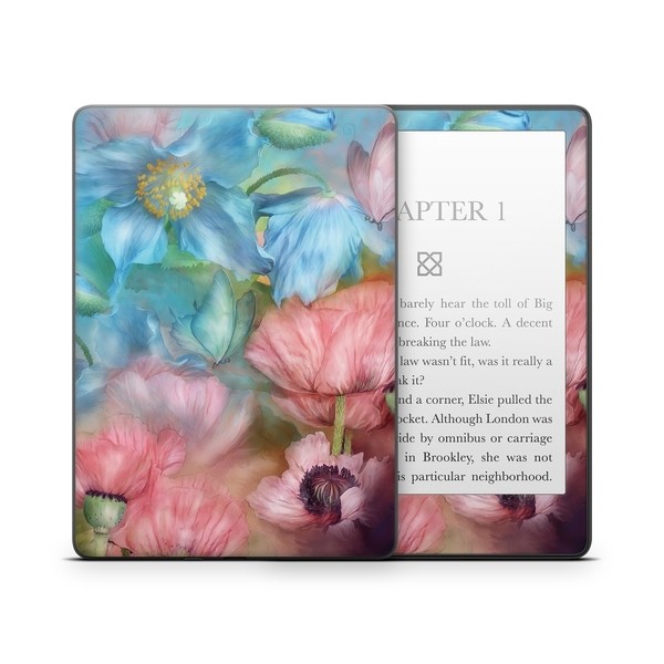Amazon Kindle Paperwhite Skin - Poppy Garden