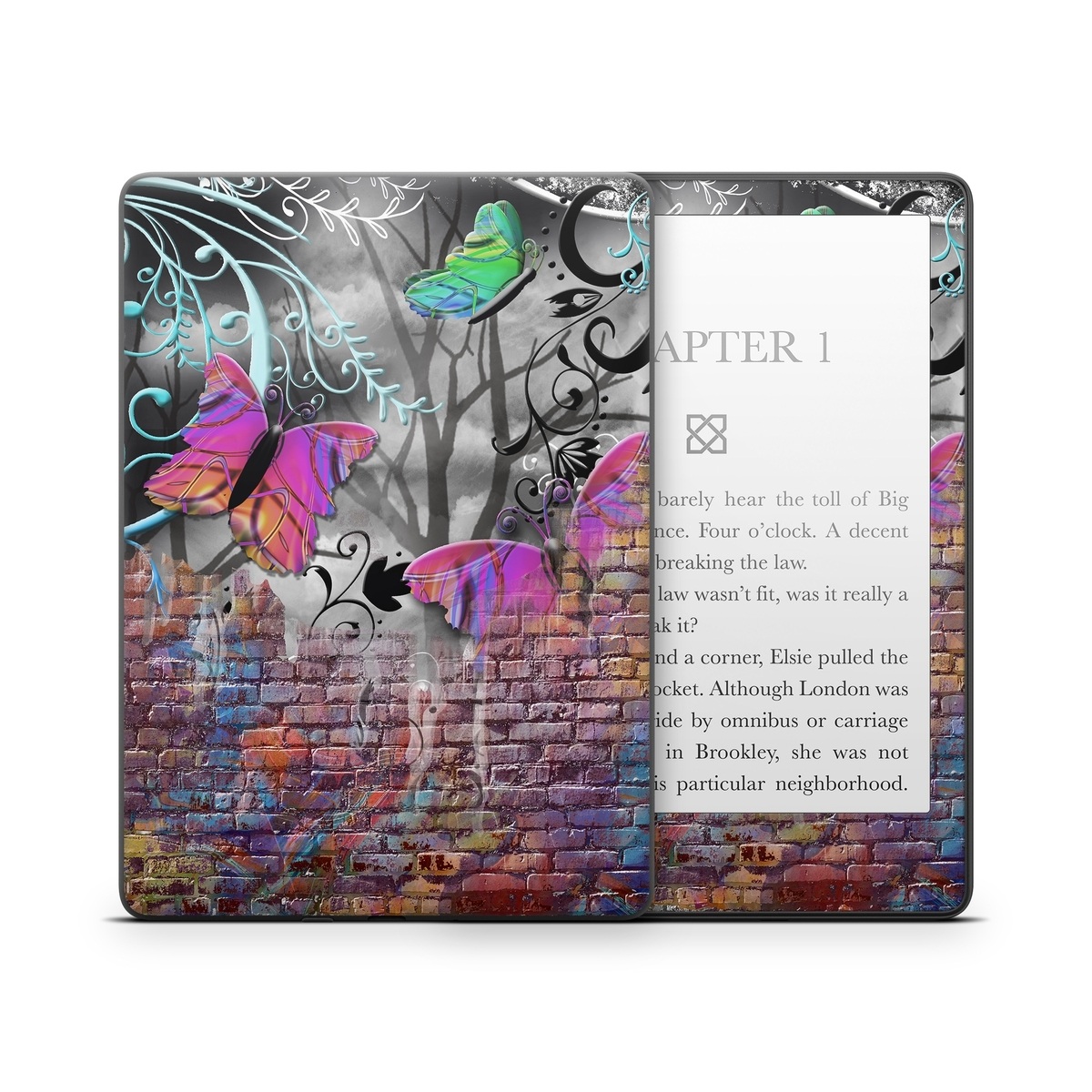 Kindle Paperwhite Skin - Butterfly Wall (Image 1)