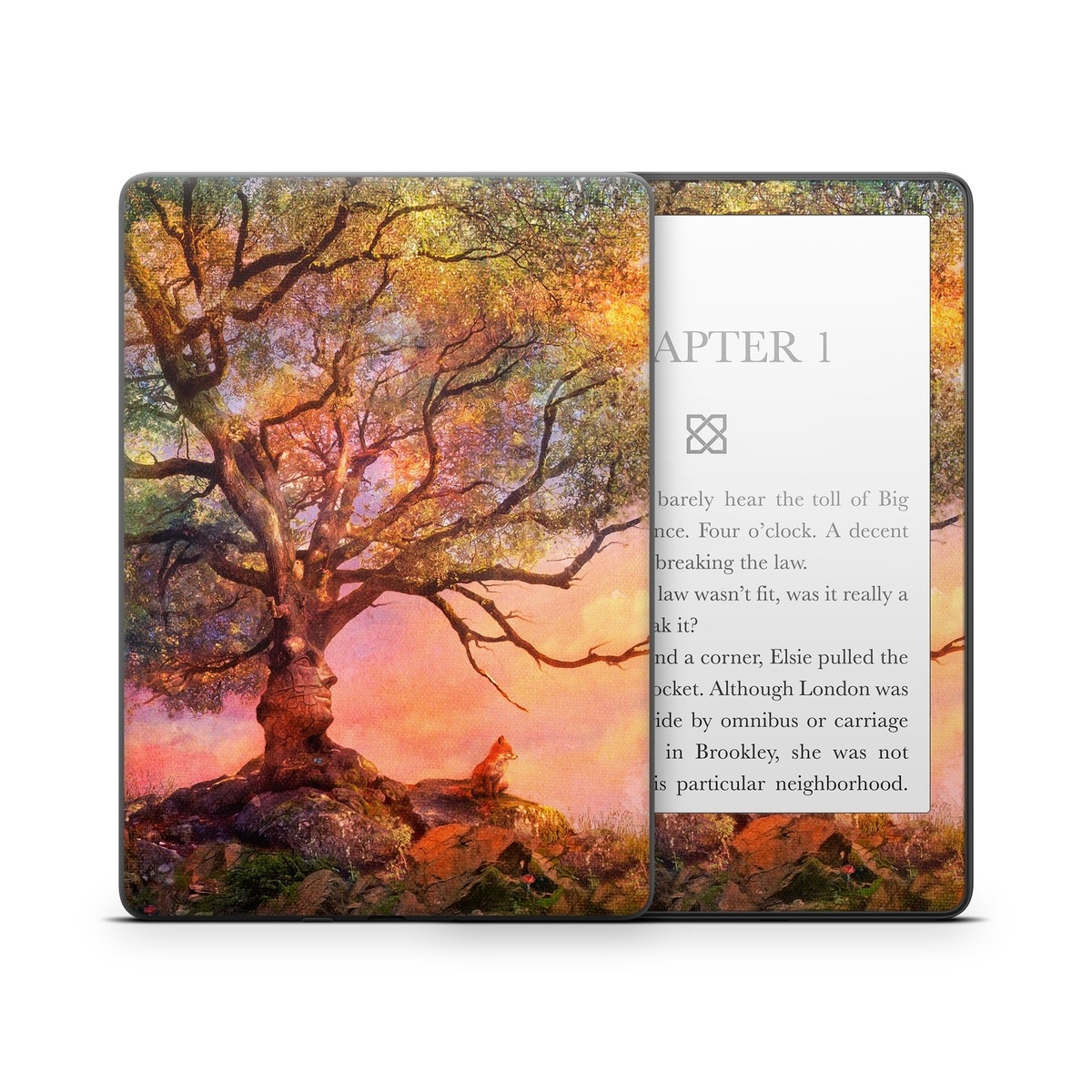 Kindle Paperwhite Skin - Fox Sunset (Image 1)