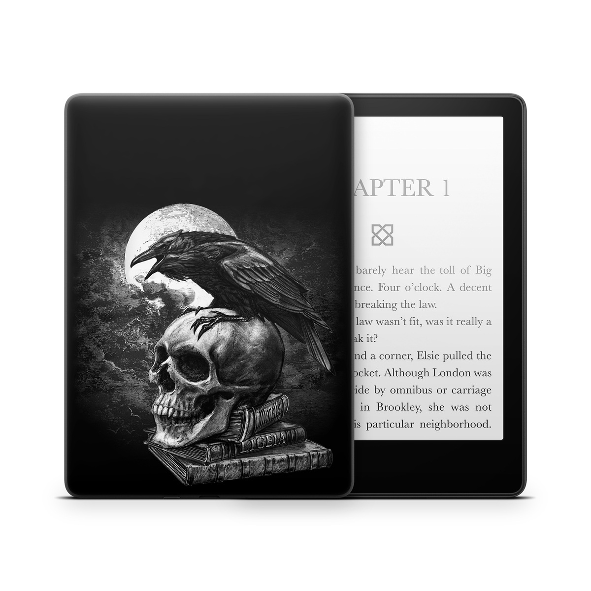 Kindle Paperwhite Skin - Poe's Raven (Image 1)