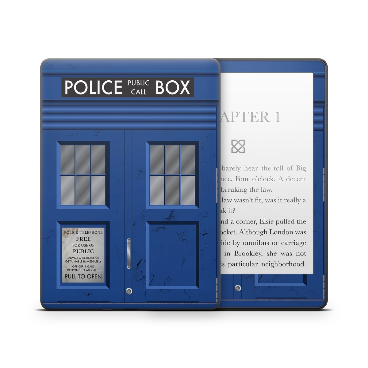 Kindle Paperwhite Skin - Police Box (Image 1)