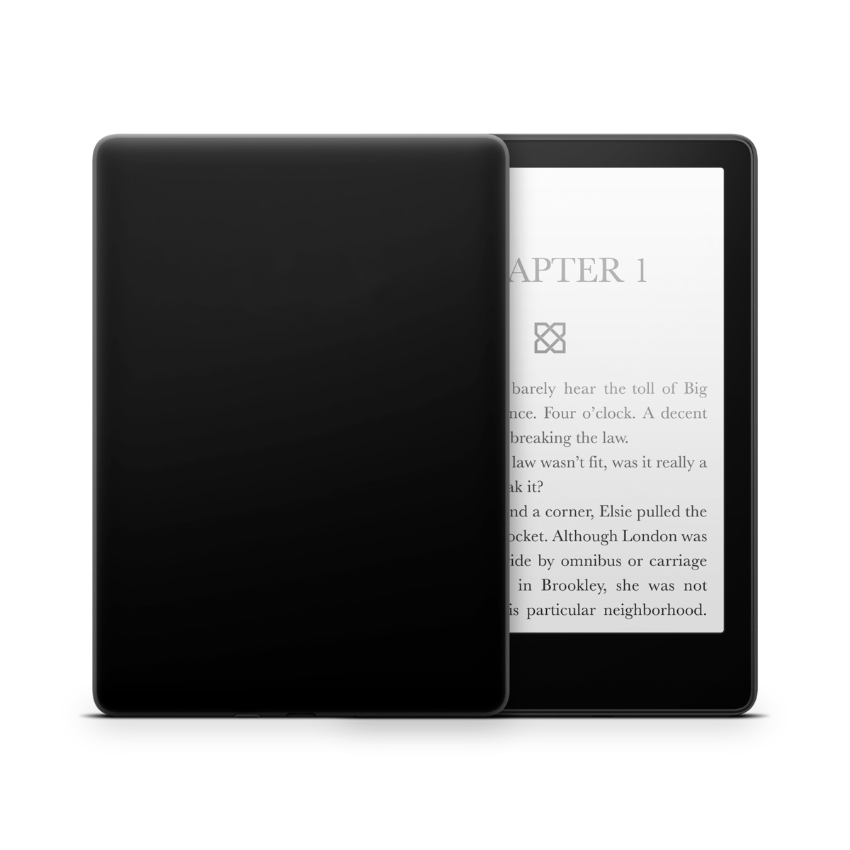 Kindle Paperwhite Skin - Solid State Black (Image 1)