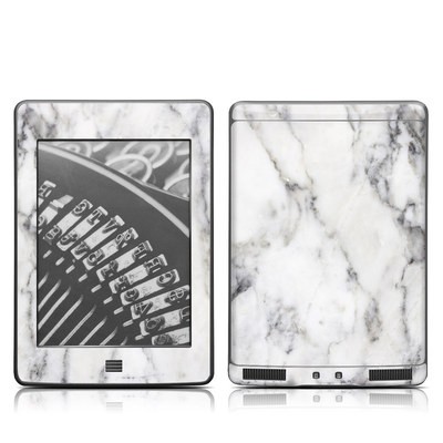 Kindle Touch Skin - White Marble