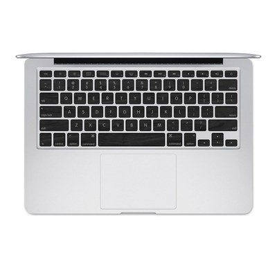 Apple MacBook Keyboard 2011-Mid 2015 Skin - Black Woodgrain
