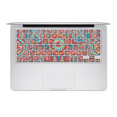 Apple MacBook Keyboard 2011-Mid 2015 Skin - Carnival Paisley
