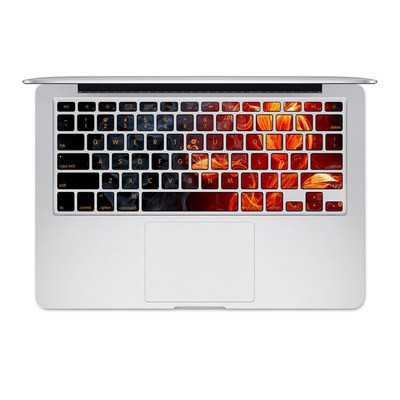 Apple MacBook Keyboard 2011-Mid 2015 Skin - Flower Of Fire