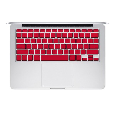 Apple MacBook Keyboard 2011-Mid 2015 Skin - Solid State Red