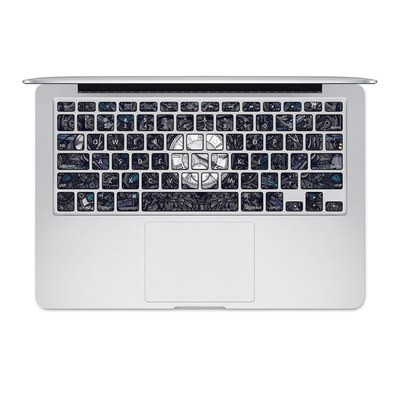 Apple MacBook Keyboard 2011-Mid 2015 Skin - Time Travel