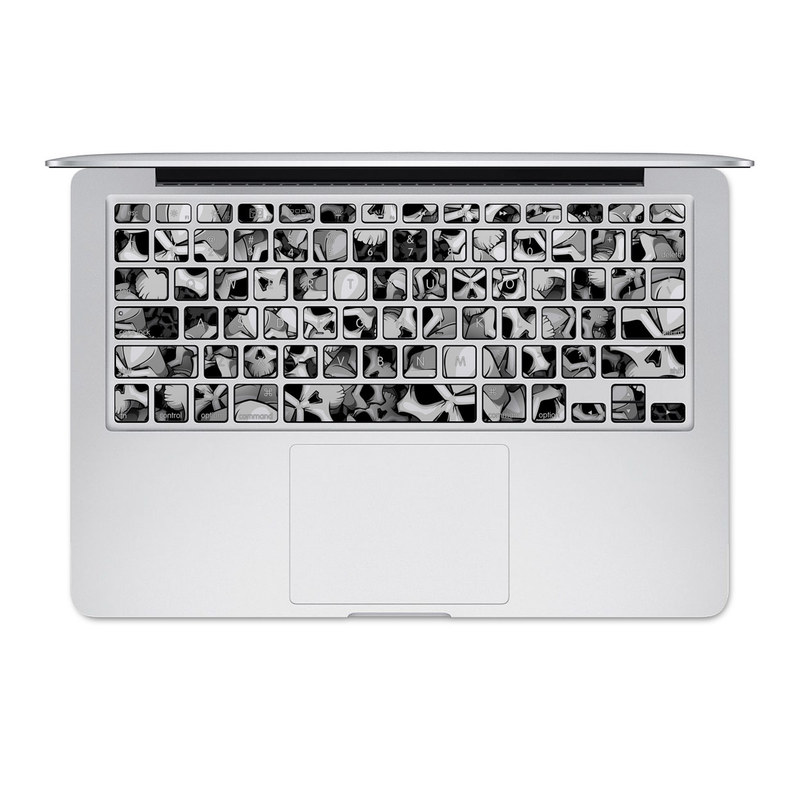 Apple MacBook Keyboard 2011-Mid 2015 Skin - Bones (Image 1)