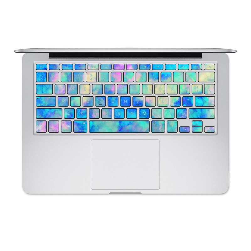 Apple MacBook Keyboard 2011-Mid 2015 Skin - Electrify Ice Blue (Image 1)