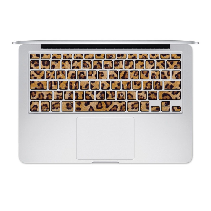 Apple MacBook Keyboard 2011-Mid 2015 Skin - Leopard Spots (Image 1)