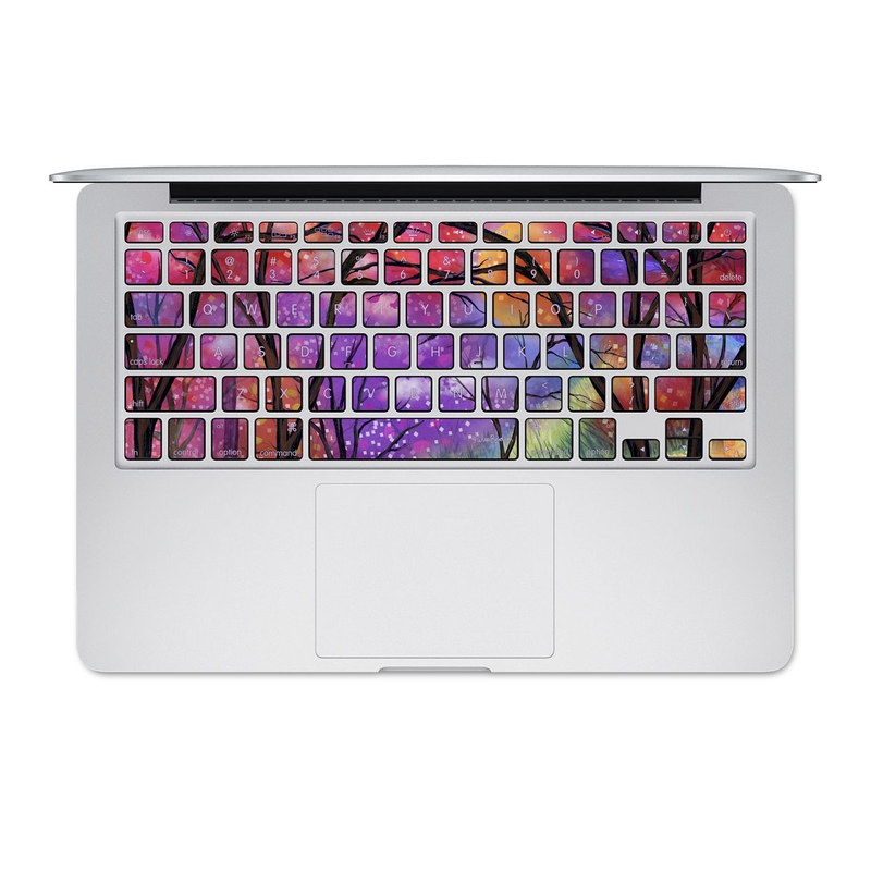 Apple MacBook Keyboard 2011-Mid 2015 Skin - Moon Meadow (Image 1)
