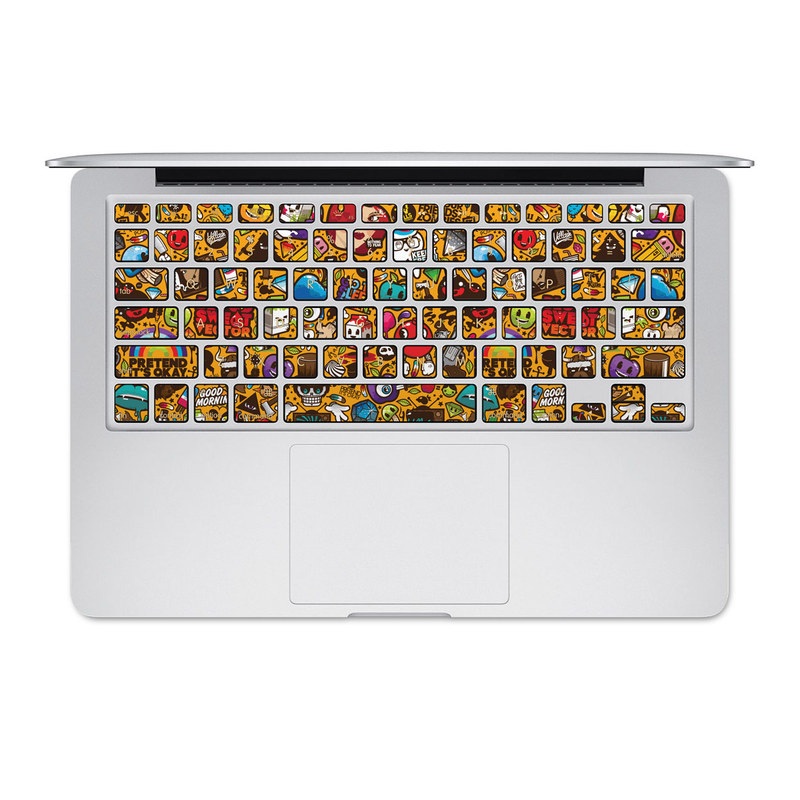 Apple MacBook Keyboard 2011-Mid 2015 Skin - Psychedelic (Image 1)