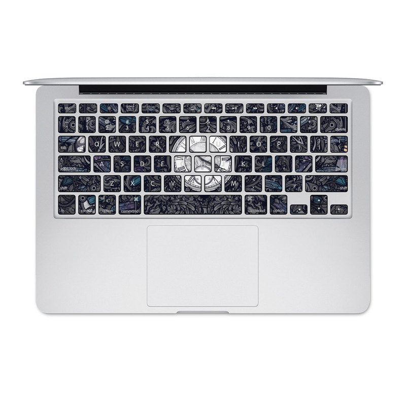 Apple MacBook Keyboard 2011-Mid 2015 Skin - Time Travel (Image 1)