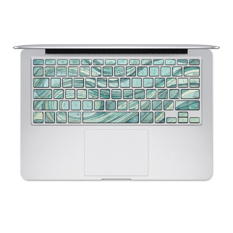 Apple MacBook Keyboard 2011-Mid 2015 Skin - Waves (Image 1)