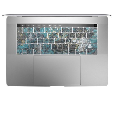 Apple MacBook Pro 13 and 15 Keyboard Skin - Gilded Glacier Marble
