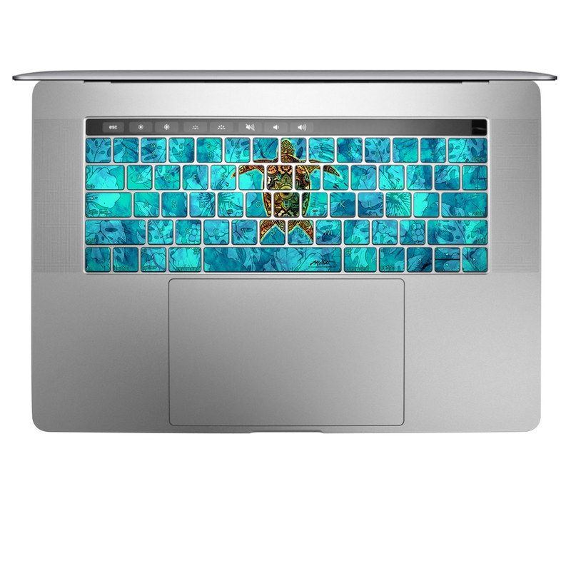 Apple MacBook Pro 13 and 15 Keyboard Skin - Sacred Honu (Image 1)