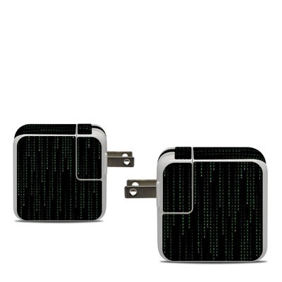 Apple 30W USB-C Power Adapter Skin - Matrix Style Code