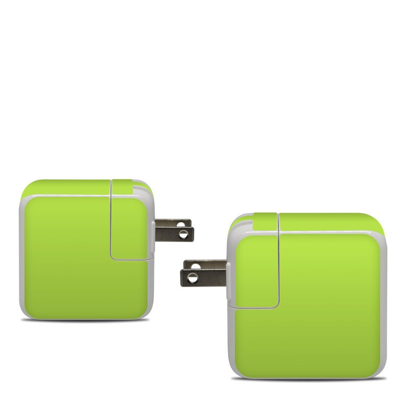 Apple 30W USB-C Power Adapter Skin - Solid State Lime (Image 1)