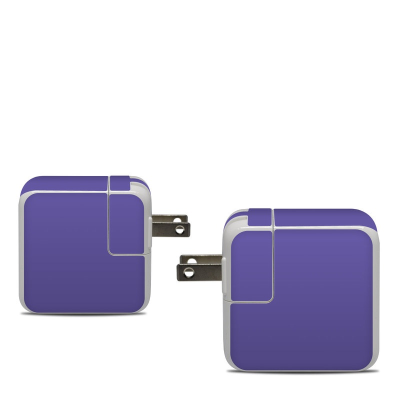 Apple 30W USB-C Power Adapter Skin - Solid State Purple (Image 1)