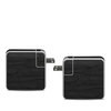 Apple 61W USB-C Power Adapter Skin - Black Woodgrain