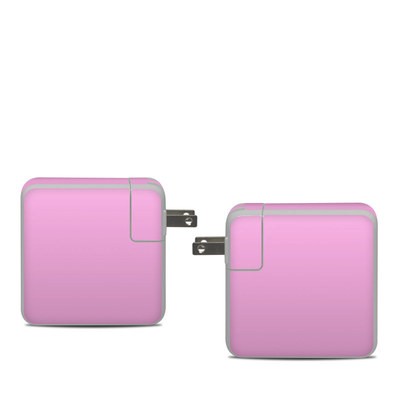 Apple 61W USB-C Power Adapter Skin - Solid State Pink