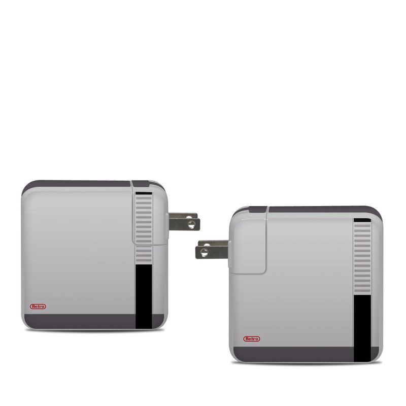 Apple 61W USB-C Power Adapter Skin - Retro Horizontal (Image 1)
