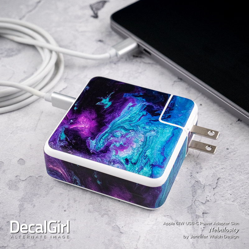 Apple 61W USB-C Power Adapter Skin - Tie Dyed (Image 3)