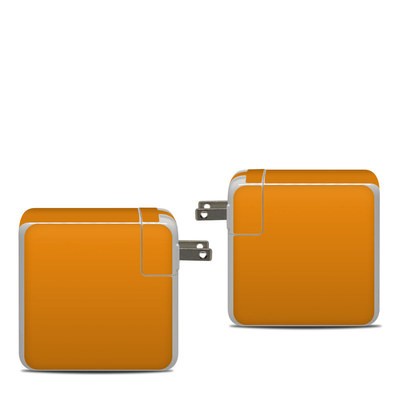 Apple 87W USB-C Power Adapter Skin - Solid State Orange