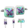 Apple iPad Charge Kit Skin - Butterfly Glass