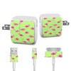 Apple iPad Charge Kit Skin - Flamingo Day