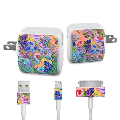 Apple iPad Charge Kit Skin - Fantasy Garden