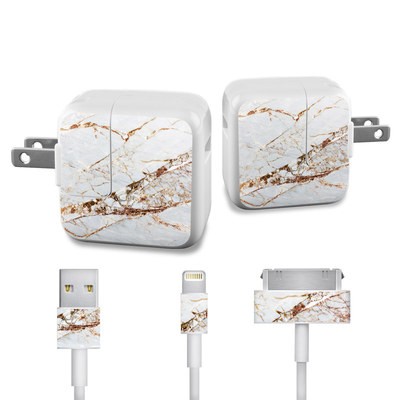 Apple iPad Charge Kit Skin - Hazel Marble