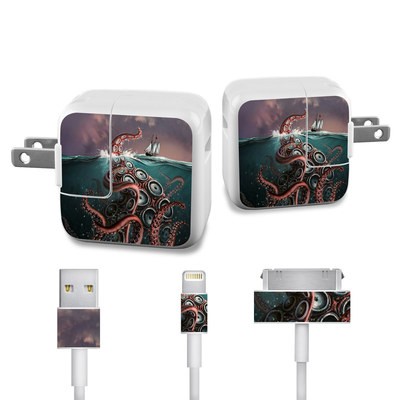 Apple iPad Charge Kit Skin - Kraken