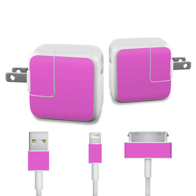 Apple iPad Charge Kit Skin - Solid State Vibrant Pink