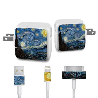 Apple iPad Charge Kit Skin - Starry Night
