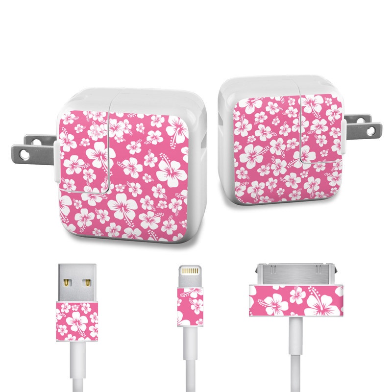 Apple iPad Charge Kit Skin - Aloha Pink (Image 1)
