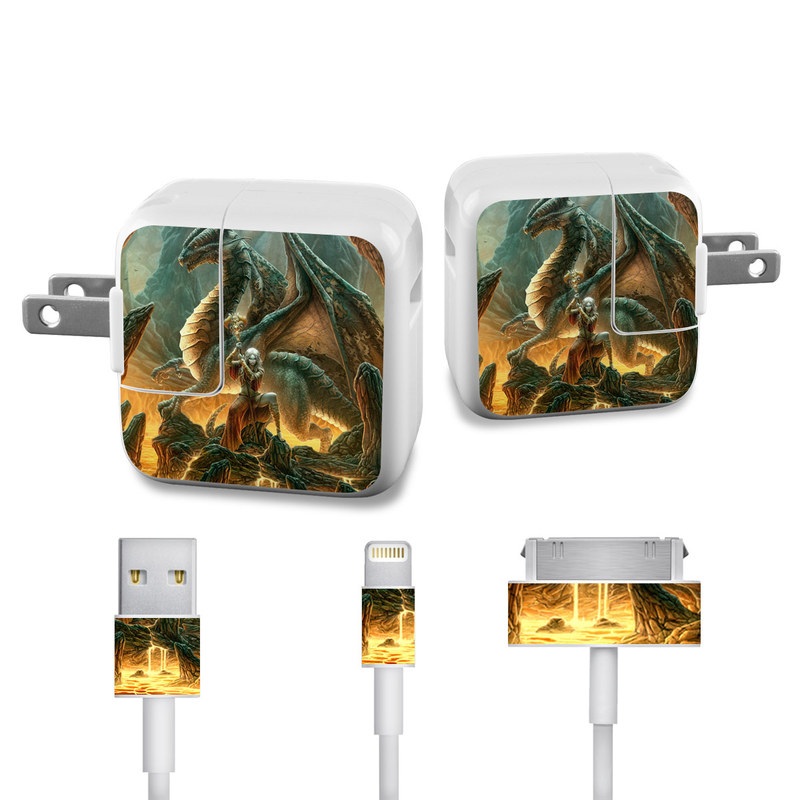 Apple iPad Charge Kit Skin - Dragon Mage (Image 1)