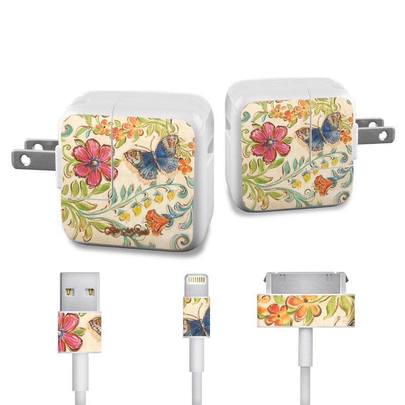 Apple iPad Charge Kit Skin - Garden Scroll (Image 1)