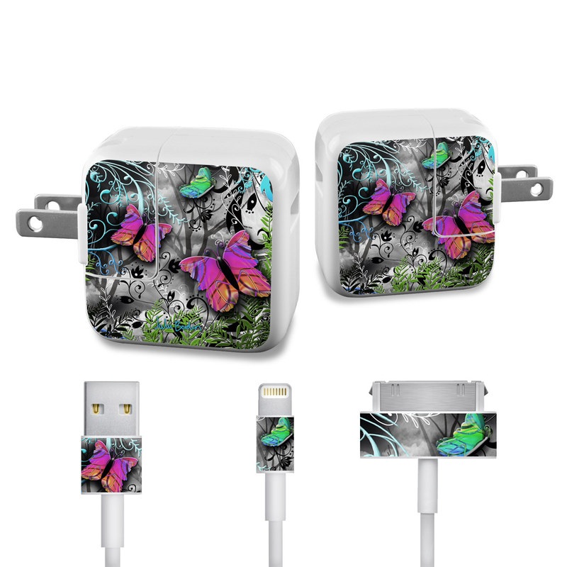 Apple iPad Charge Kit Skin - Goth Forest (Image 1)