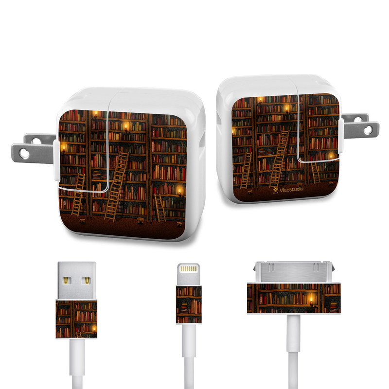 Apple iPad Charge Kit Skin - Library (Image 1)