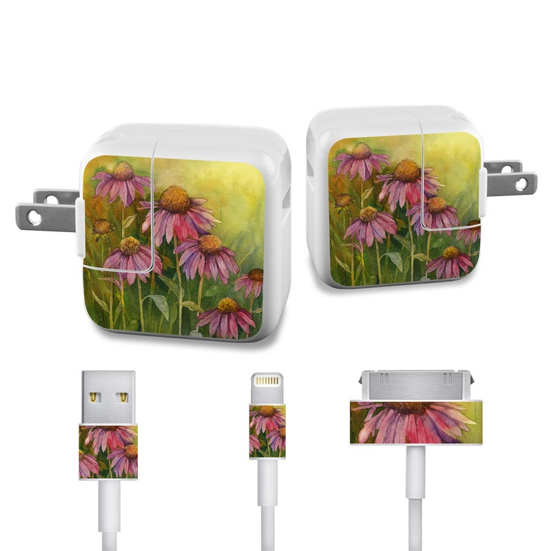 Apple iPad Charge Kit Skin - Prairie Coneflower (Image 1)
