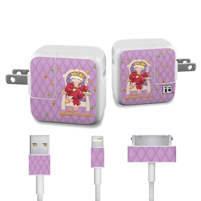 Apple iPad Charge Kit Skin - Queen Mother (Image 1)