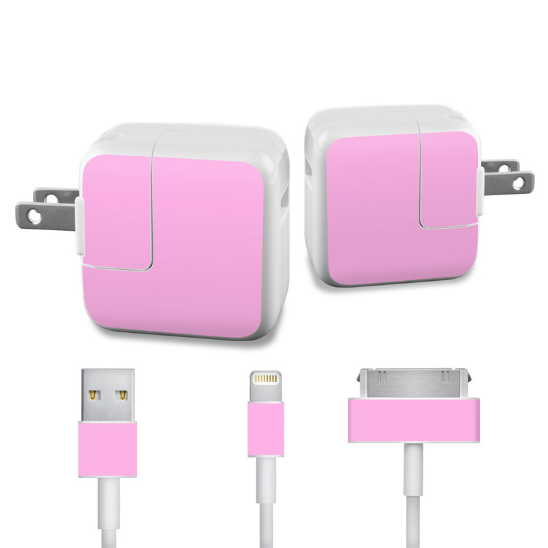 Apple iPad Charge Kit Skin - Solid State Pink (Image 1)